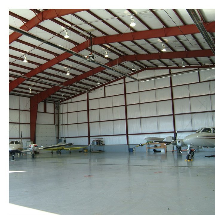 Manufacturer low cost steel structure storage airplane hangar /workshop
