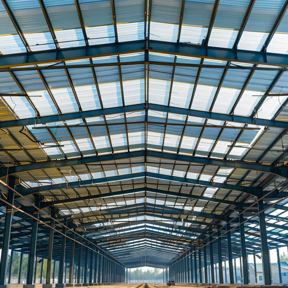 Hot Sale China Prefab Hall Aircraft Hangar Warehouse Shelter Storage Canopy Shopping Mall Steel Structure Building