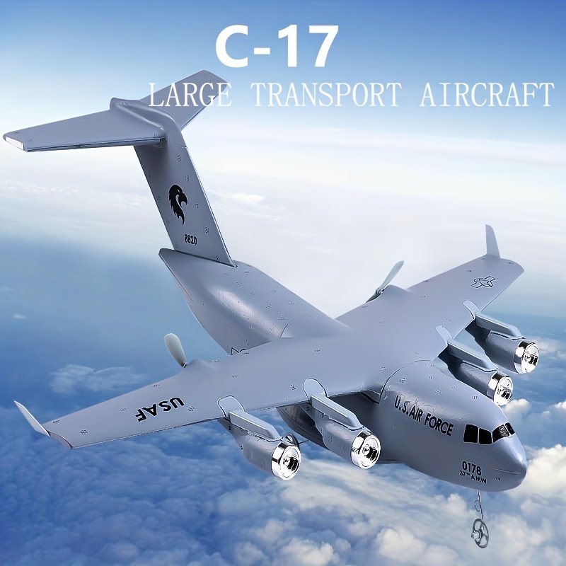 QF005 C-17 transport aircraft fixed wing remote control glider 2.4G remote control EPP foam aircraft