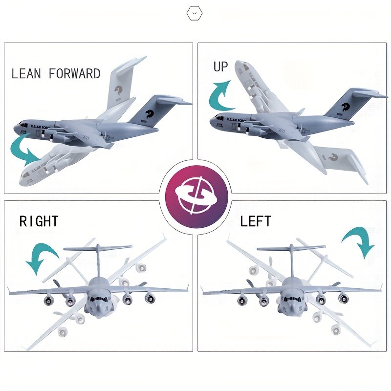 QF005 C-17 transport aircraft fixed wing remote control glider 2.4G remote control EPP foam aircraft