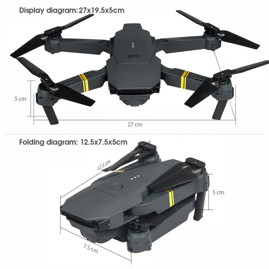 E58 rc Drone 4K HD aerial photography aircraft remote control toy aircraft four axle aircraft 998