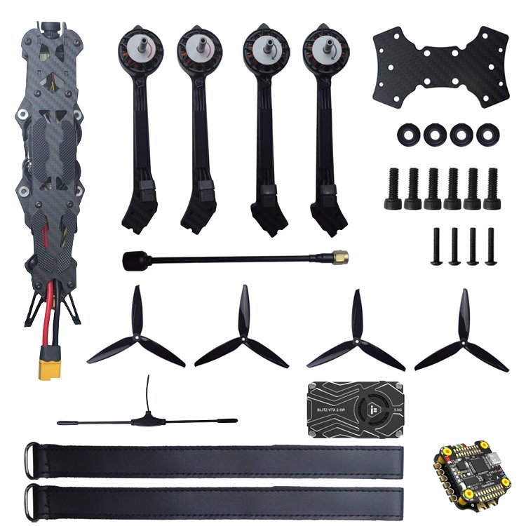 Large Stock DroView FPV Drones 10 Inch Heavy Payload Long Time Flight With Night Vision Camera Racing FPV Drones