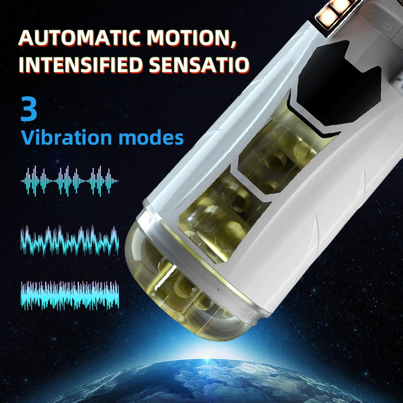 New Male Masturbation Cup Silicone Real Vagina Sucking Vibrating Thrusting Masturbator Cup For Men