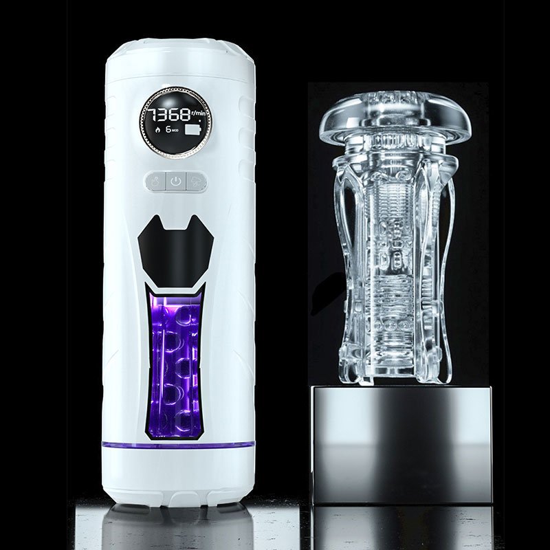New Male Masturbation Cup Silicone Real Vagina Sucking Vibrating Thrusting Masturbator Cup For Men