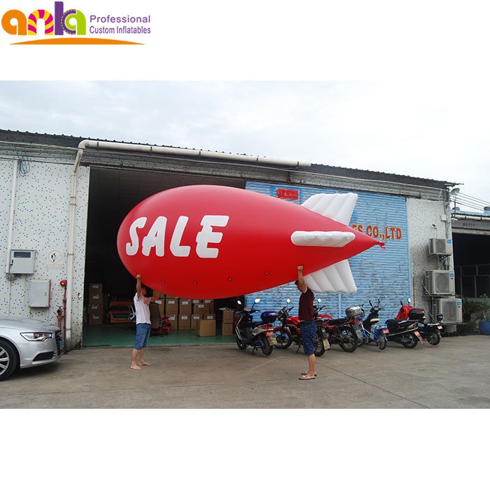 Flying Inflatable Helium Blimp/helium Airplane
