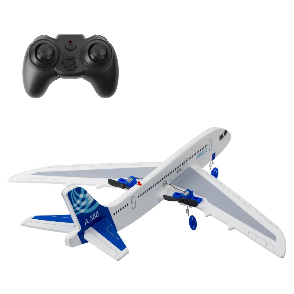 Radio Control Toys A380 airplane toys 2.4G 2CH RC airplane Fixed Wing Plane Outdoor toys Drone