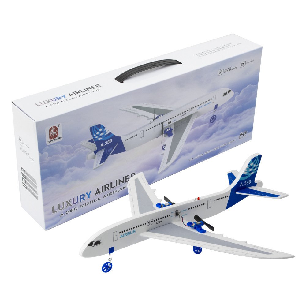 Radio Control Toys A380 airplane toys 2.4G 2CH RC airplane Fixed Wing Plane Outdoor toys Drone