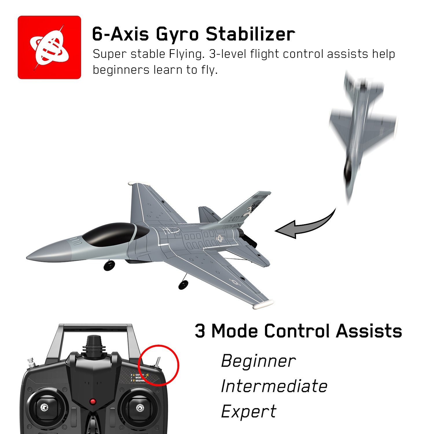 Paisible 4-CH Hot EPP Rc airplane F-16 aircraft model fighter fixed-wing glider air plane anti-fall flying rc airplane