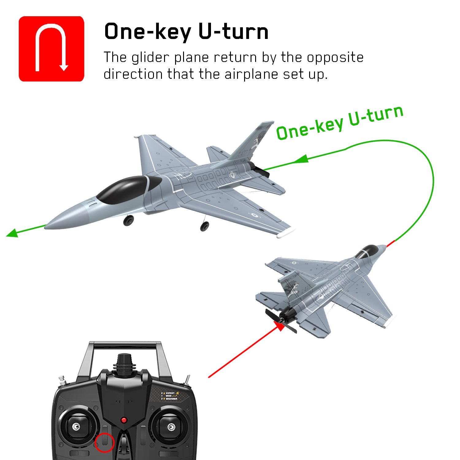Paisible 4-CH Hot EPP Rc airplane F-16 aircraft model fighter fixed-wing glider air plane anti-fall flying rc airplane