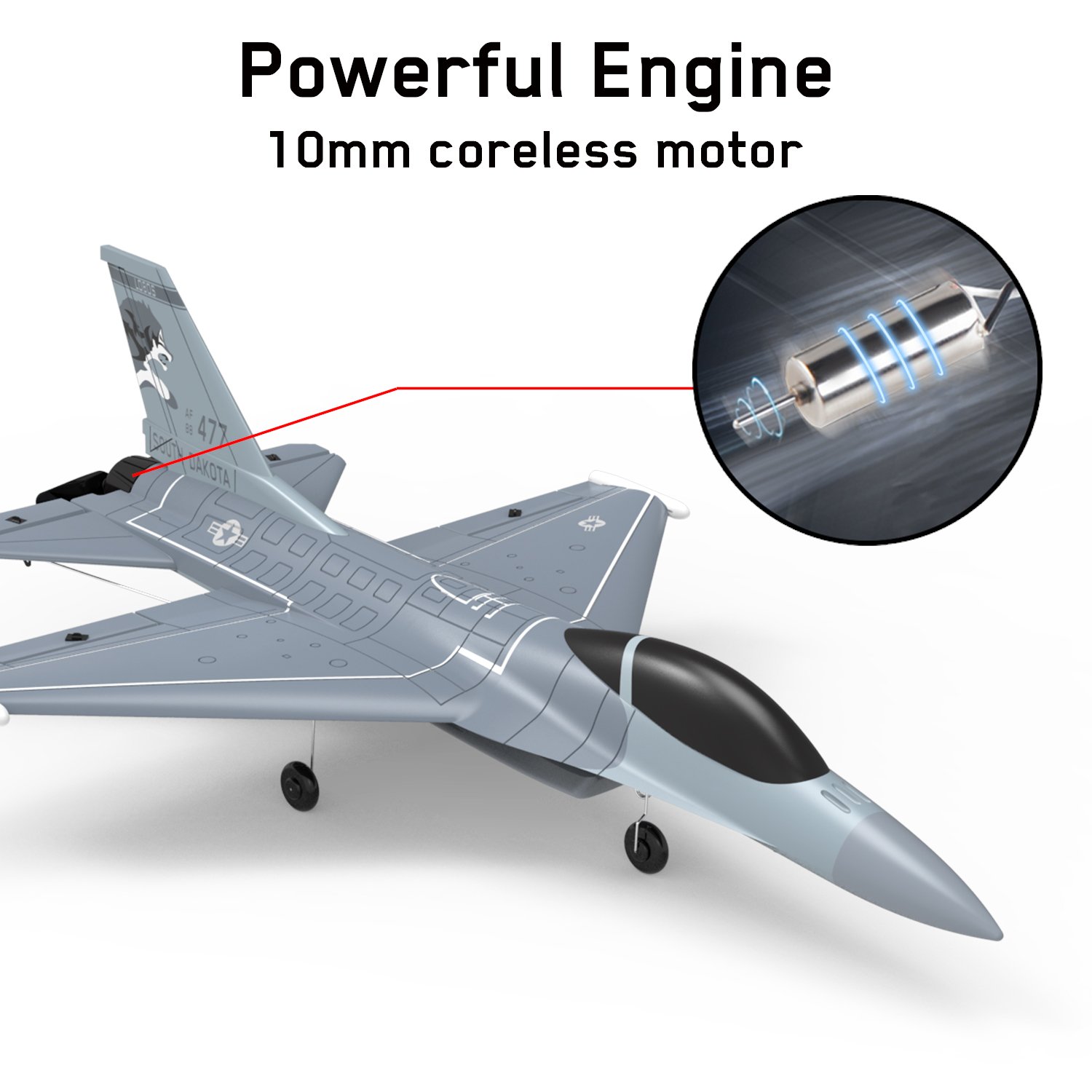 Paisible 4-CH Hot EPP Rc airplane F-16 aircraft model fighter fixed-wing glider air plane anti-fall flying rc airplane