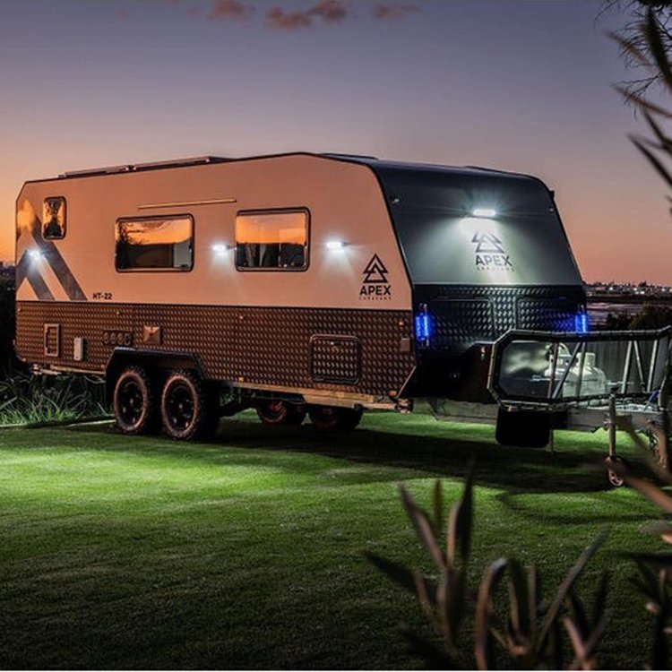 MJC 22 Foot Australian Standards Luxury Camping Travel Trailer Rv Caravan Motorhome
