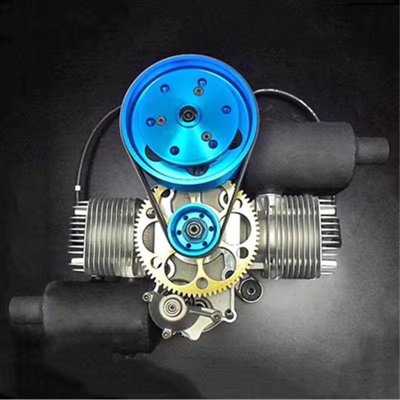 170CC gasoline model aircraft engine UAV heavy fuel engine with starter Model Aircraft Gas gasoline Engine for RC Model Airplane