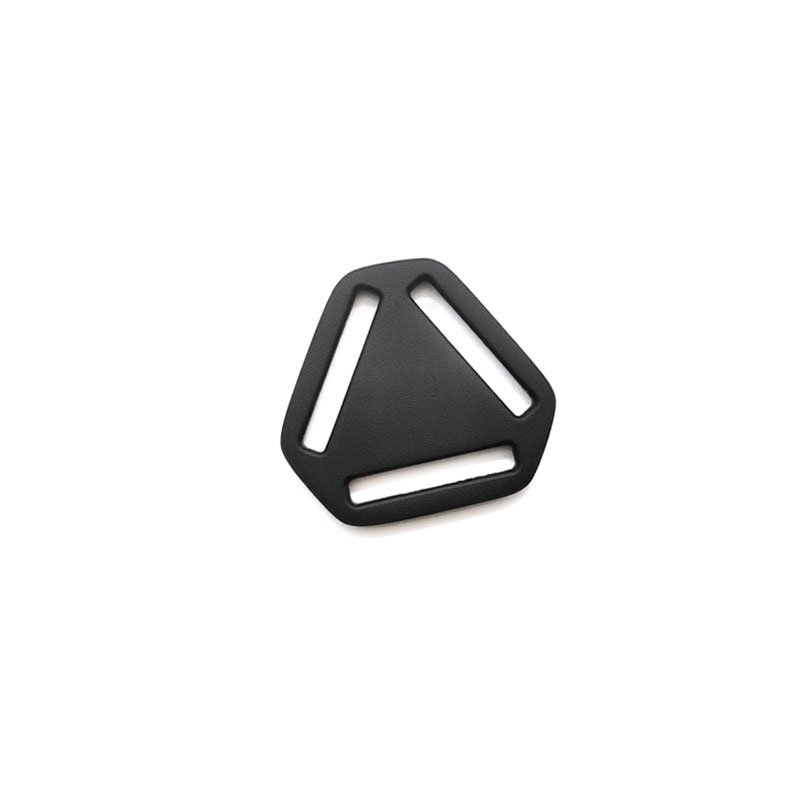 Custom Aviation Aluminum Glide Belt Buckle Alloy Triangle Slider Buckle for Backpack Adjuster Shoulder Strap Buckles