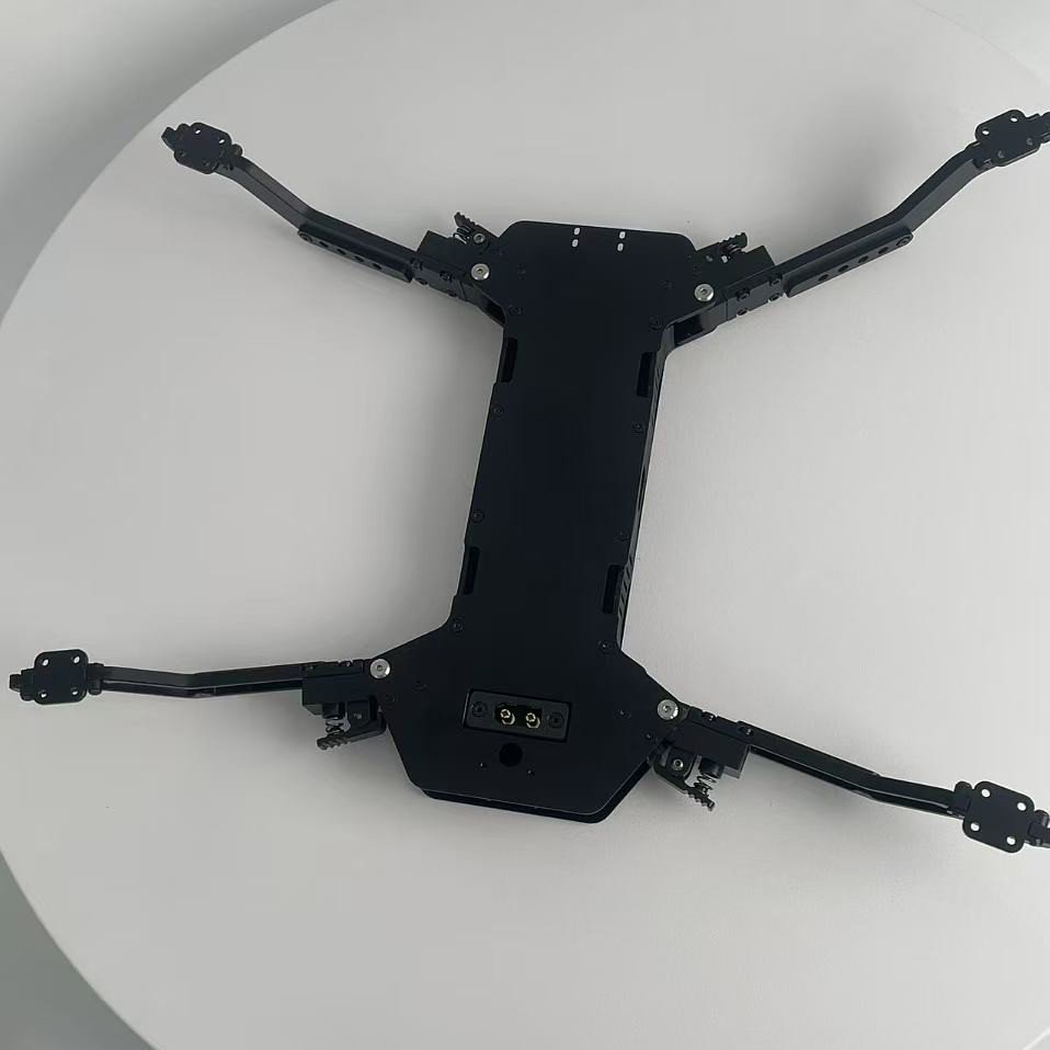 Aviation Aluminum Foldable FPV Racing Crossover Frame Four Axes Aluminum Alloy FPV Frame Drone Parts 10/13/15 Inch for Option