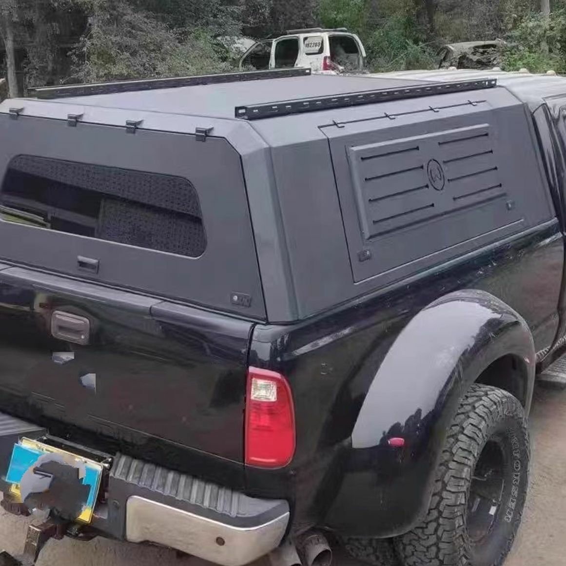 Retractable Folding Aviation Steel Truck Bed Topper Hard Camper Shell Pickup Hardtop Canopy for F150 Toyota for Tacoma Chevrolet