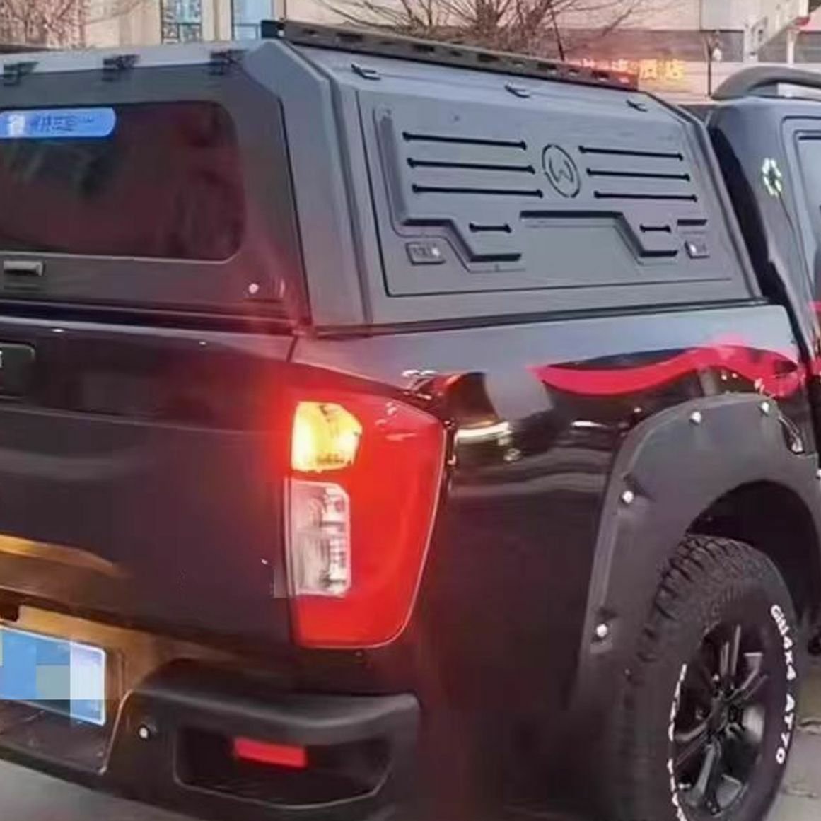 Retractable Folding Aviation Steel Truck Bed Topper Hard Camper Shell Pickup Hardtop Canopy for F150 Toyota for Tacoma Chevrolet