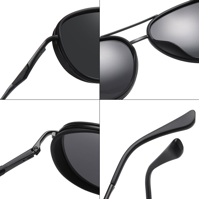 2024 New High Quality Aviation Polarized Sunglasses TAC Metal Frame Unisex Dropshopping Casual Fishing Driving Sport Eyewear