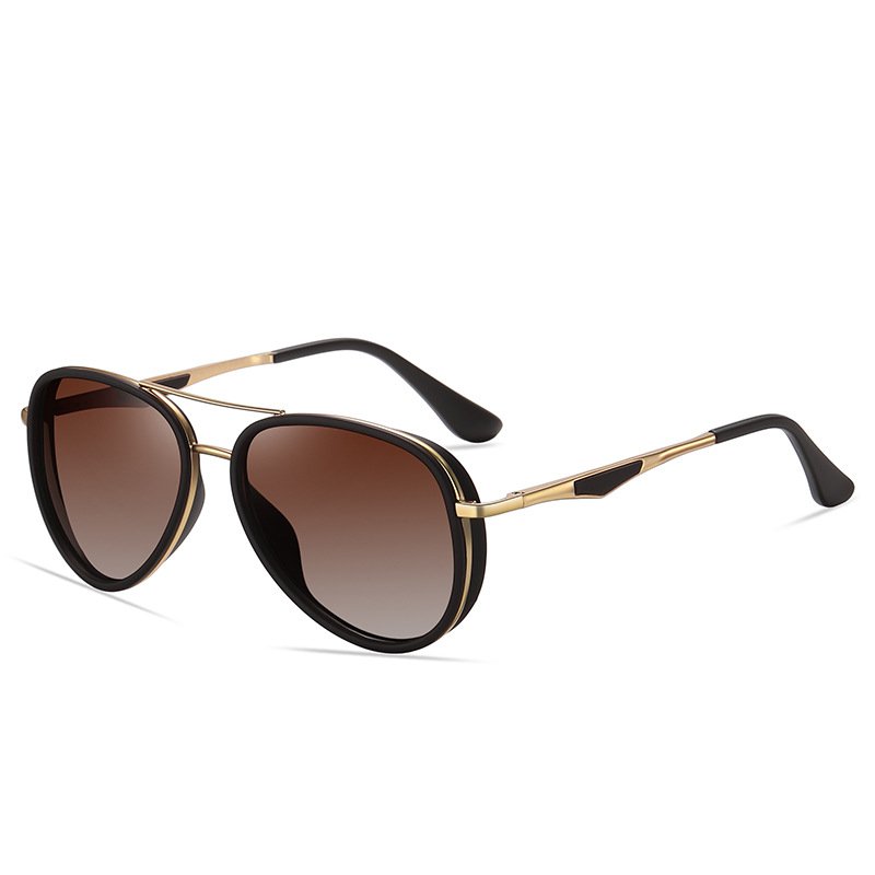 2024 New High Quality Aviation Polarized Sunglasses TAC Metal Frame Unisex Dropshopping Casual Fishing Driving Sport Eyewear