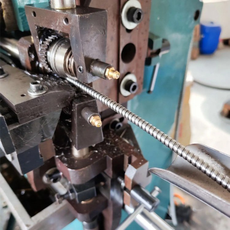 Corrugated Metal Galvanized Steel Flexible Conduit Hose Making Machine for Aviation