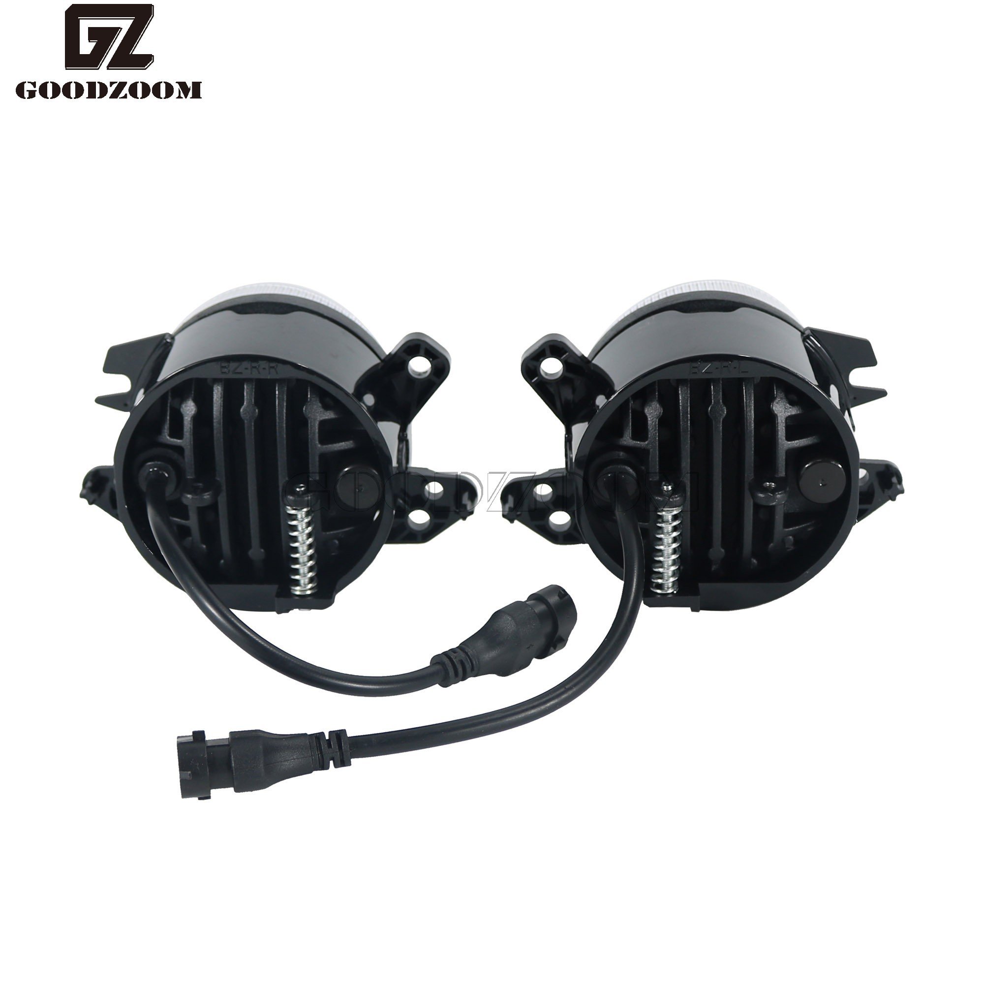 GOODZOOM 10-50V Car Super Bright Laser Projector Fog Lamp Lights Lens 2 Inch Bi Led Bulb for Cars