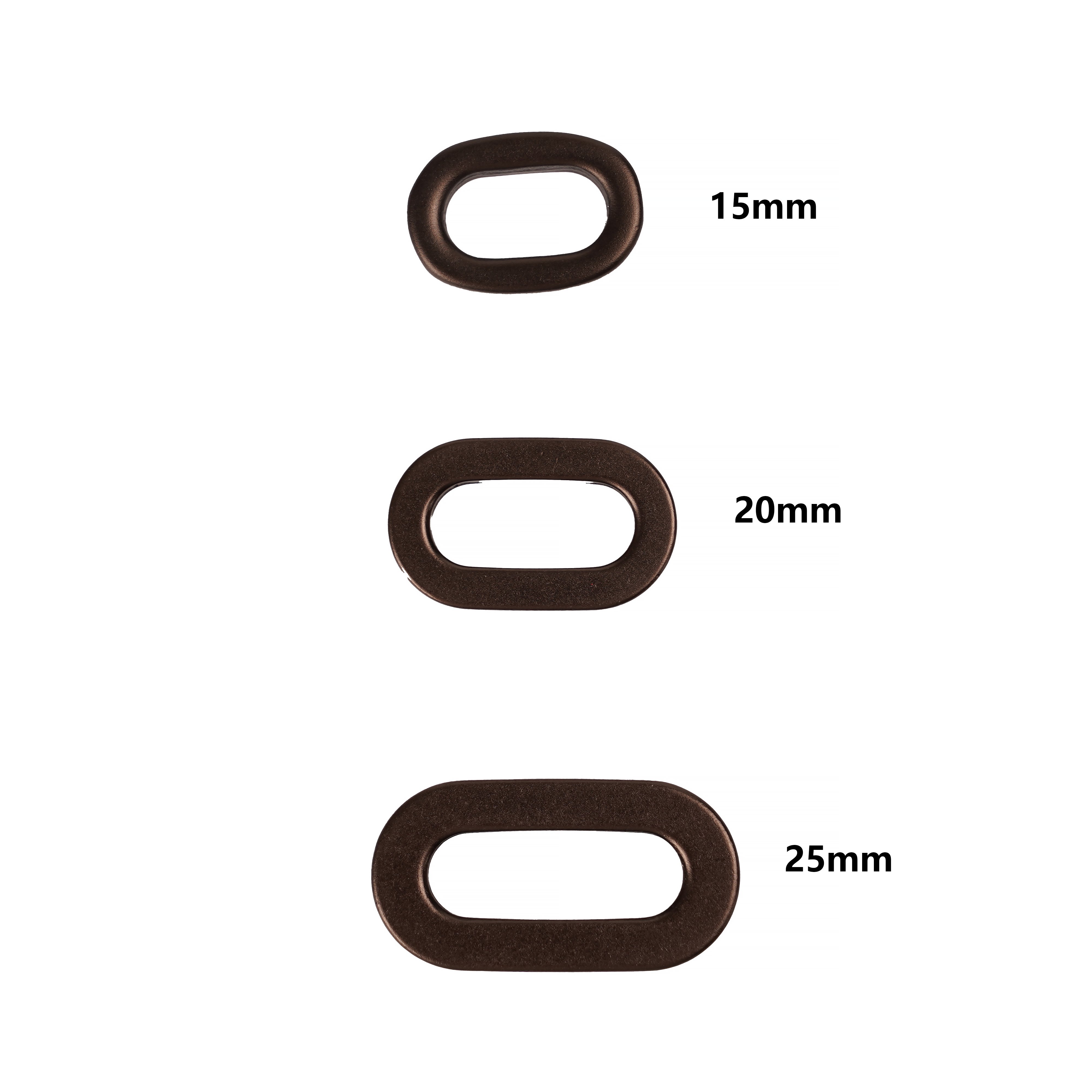 Metal Accessories Oval Eyelets Alloy O Ring Metal Buckles for Pet Harness D Ring Buckle for Bag Pet Collar