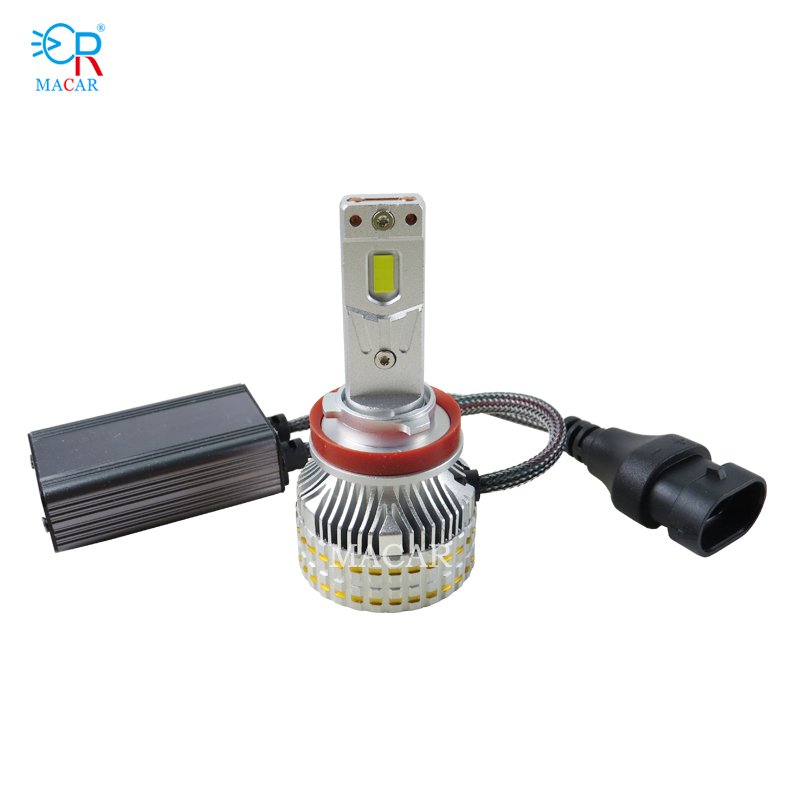 MACAR Factory Wholesale M55 Led H11 Car Light Bulbs H4 H7 Headlight 12v Led Light 2024 Led Automotive Headlights