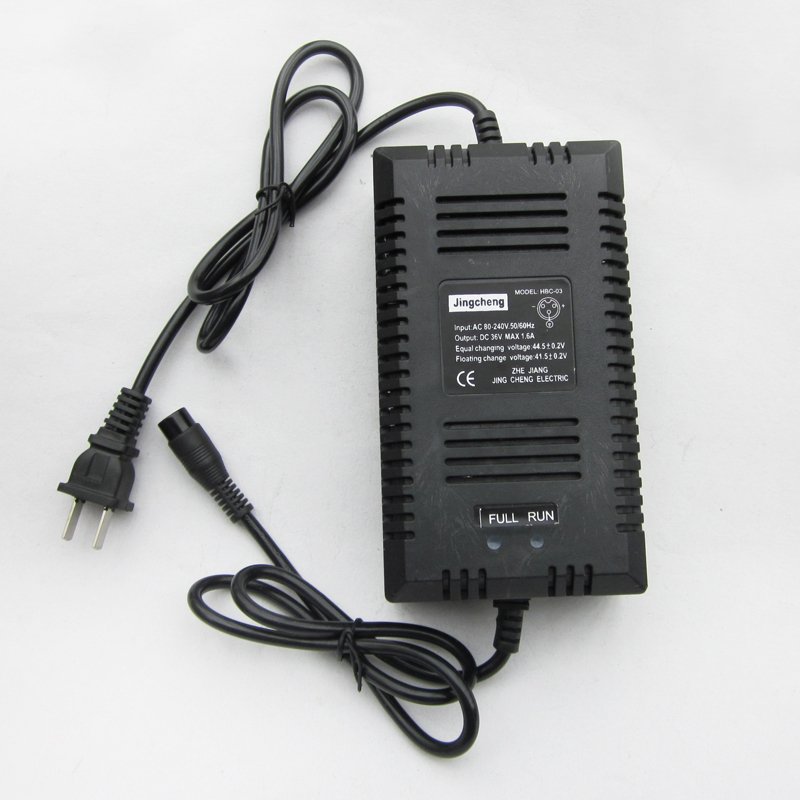 36V 1.6A Ebike Battery Charger Electric Bicycle Scooter 36 Volt 1.6Amp 10-14AH Lead Acid Battery Charger Ebike Spare Parts