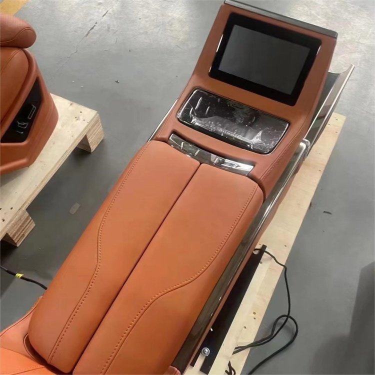 High Quality Luxury VIP Leather Seats for Cadillac Escalade Premium Luxury Van Accessories with Built-in Refrigerator