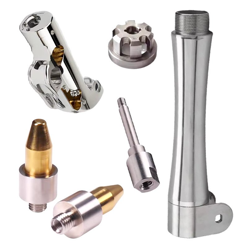 Customized Industrial Drawings Automatic Lathe Machining CNC Mechanical Services Aviation Plug Stainless Steel Hardware Parts