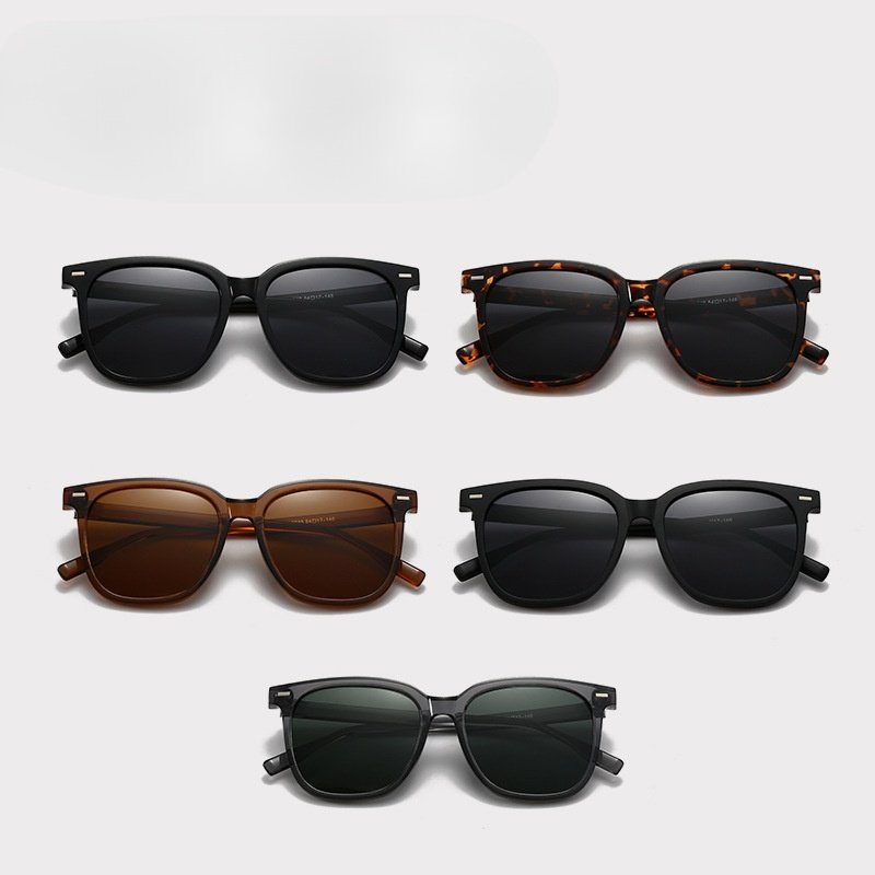 Polarized Men Women Sunglasses UV400 Square Sunglasses 2024 Classic Aviation Sunglasses Beach Accessories Suanshades Custom Logo