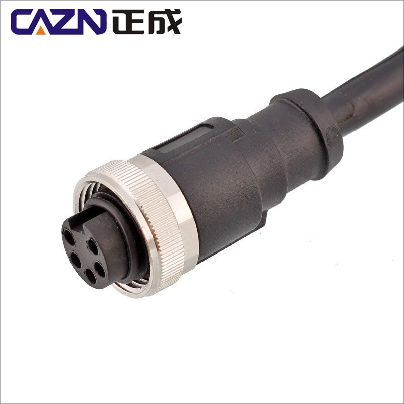 7/8 aviation plug waterproof IP67 encoder sensor NMEA2000 High current straight angle PVC PUR 7/8 power cable connector