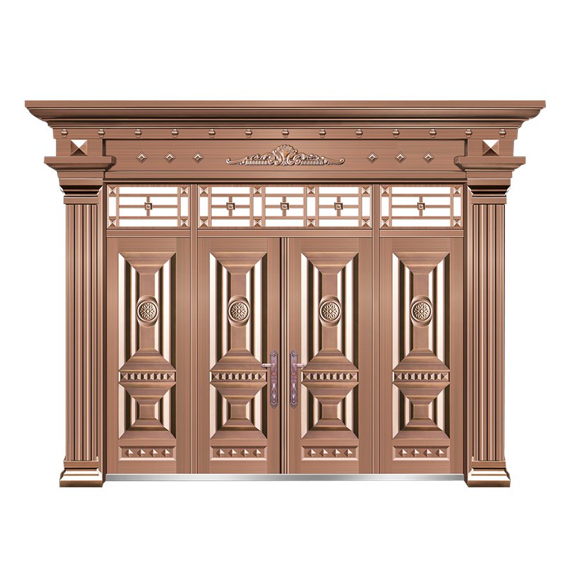 BOWDEU DOORS Non-standard Security Steel Doors for Houses Home High-end Gate Modern Luxury Front Entry Doors