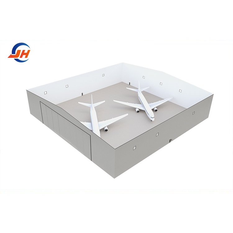 Size 240x250 Made In China Factory Private Aircraft Steel Structure Hangar