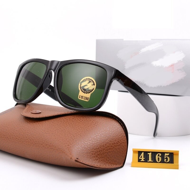 Brand Designer 2140 Sunglasses Men Women tr90 Glass Lens Luxury Sun Glasses Fashion Metal Hinge Sunglasses with Package