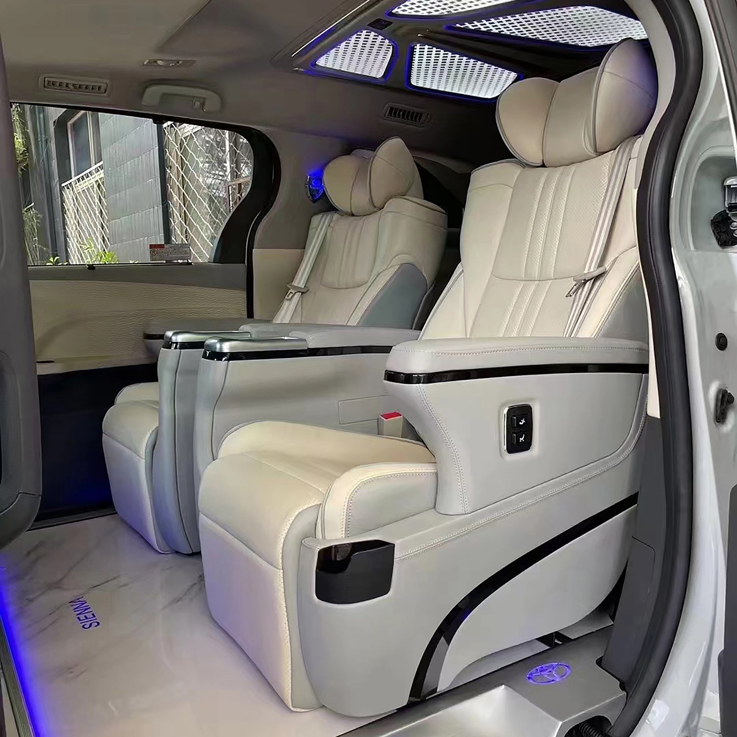 OTW-HW modified toyota hiace seats luxury vip auto aircraft rv car captain seats for sale for cars for toyota hiace