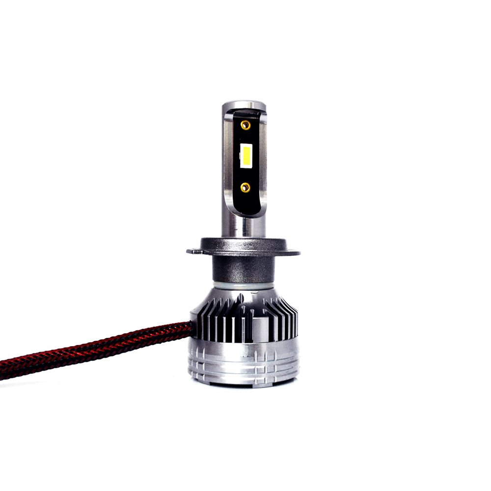 2021 T1s Turbo Led Kit 80w 8000lm Led Headlight Bulbs H1h4 H7 H11 H13 9004 9005with Color 3000k 4300k 6000k 8000k Color Tube
