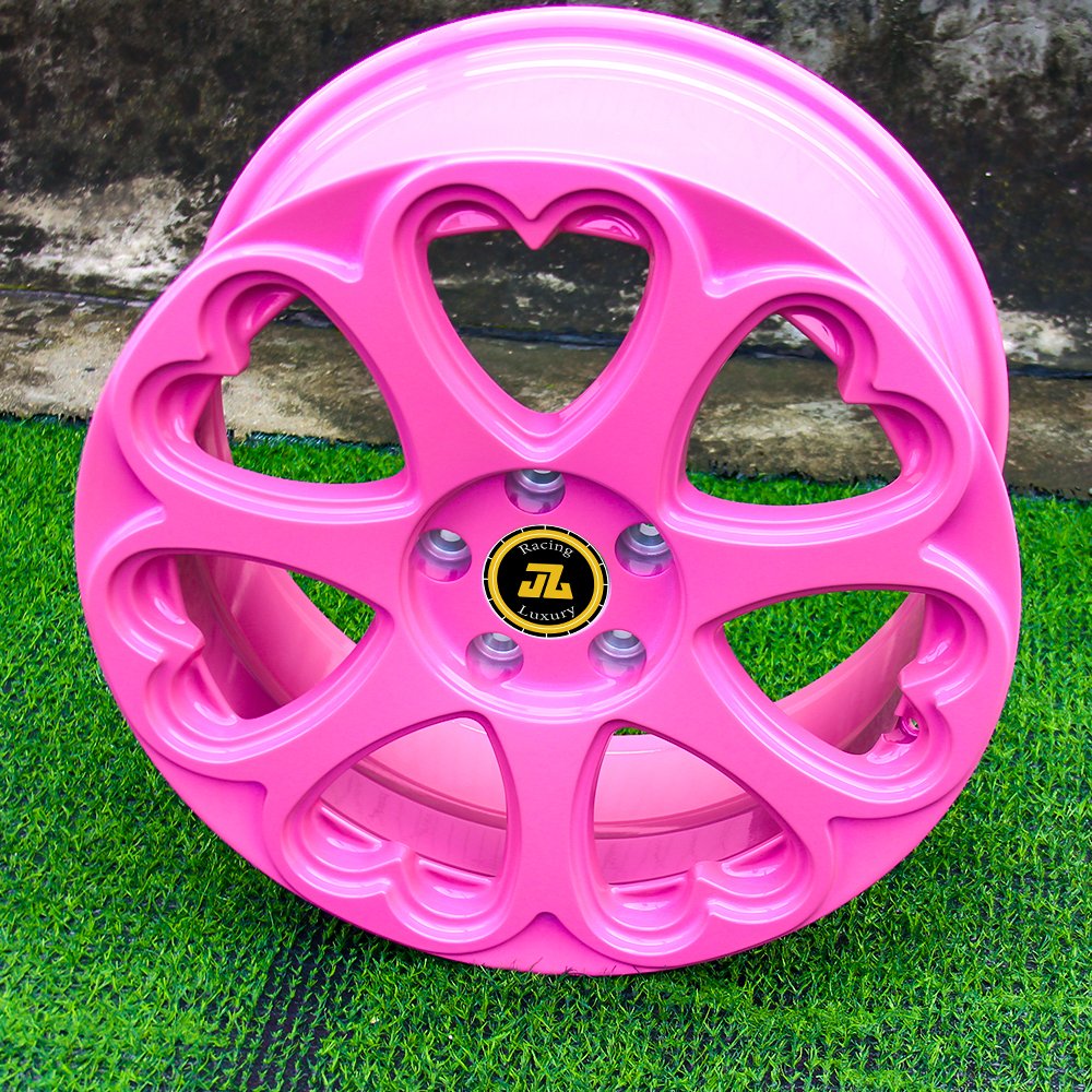 Jiangzao Custom pink 1-piece Forged Wheel Custom Size Rim 17 18 19 20 21 22 24 26 Inch Aluminum Alloy Wheels for Passenger Car