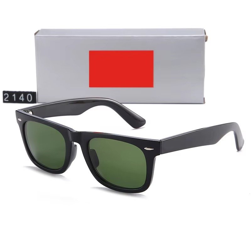 Lentes De Sol 2140 Shades Eyewear Transparent Acetate Frame TAC Lens Sun Glasses Unisex New Brand Design Polarized Sunglasses