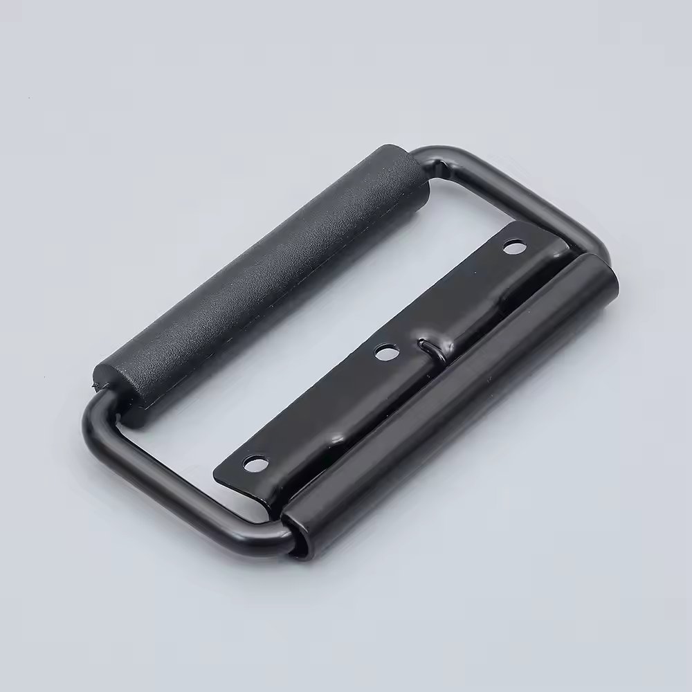 Aviation case Toolbox Incubator Hardware Accessories 130 Half Side Small Handle Black No Shell Handle Manufacturer Direct Sales