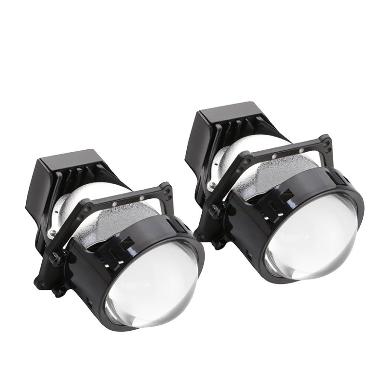 2023 New P11 LED Dual Beam Projector Headlight Super Bright 55W Low Beam 65W High Beam Fan Cooling Lossy Installation No Glare