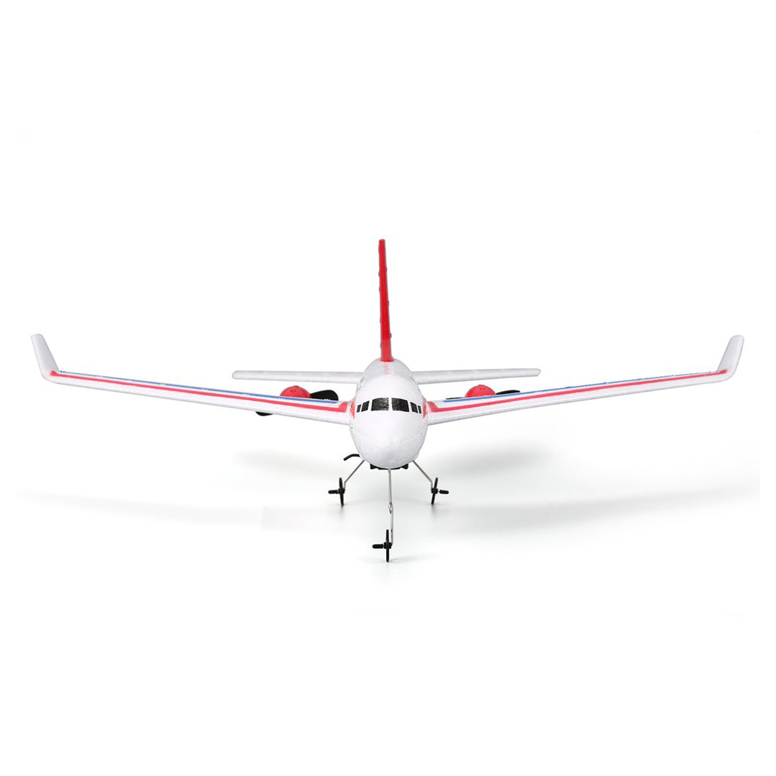 40CM Fixed Wing High Simulated RC Glider Airplane Six-gyro Self-balance System Dual Motor 300M Range RC Plane