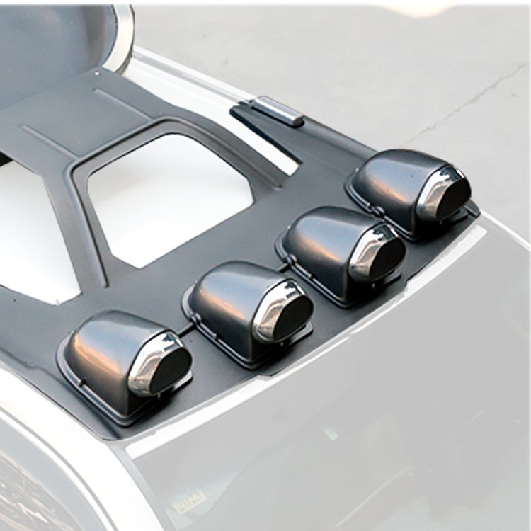 New Design Multifunction Alloy ABS Plastic Top Roof Luggage Racks Land Cruiser Prado 150 Roof Rack
