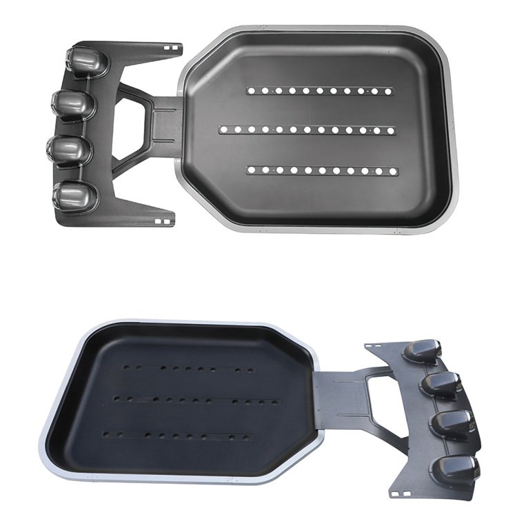 New Design Multifunction Alloy ABS Plastic Top Roof Luggage Racks Land Cruiser Prado 150 Roof Rack