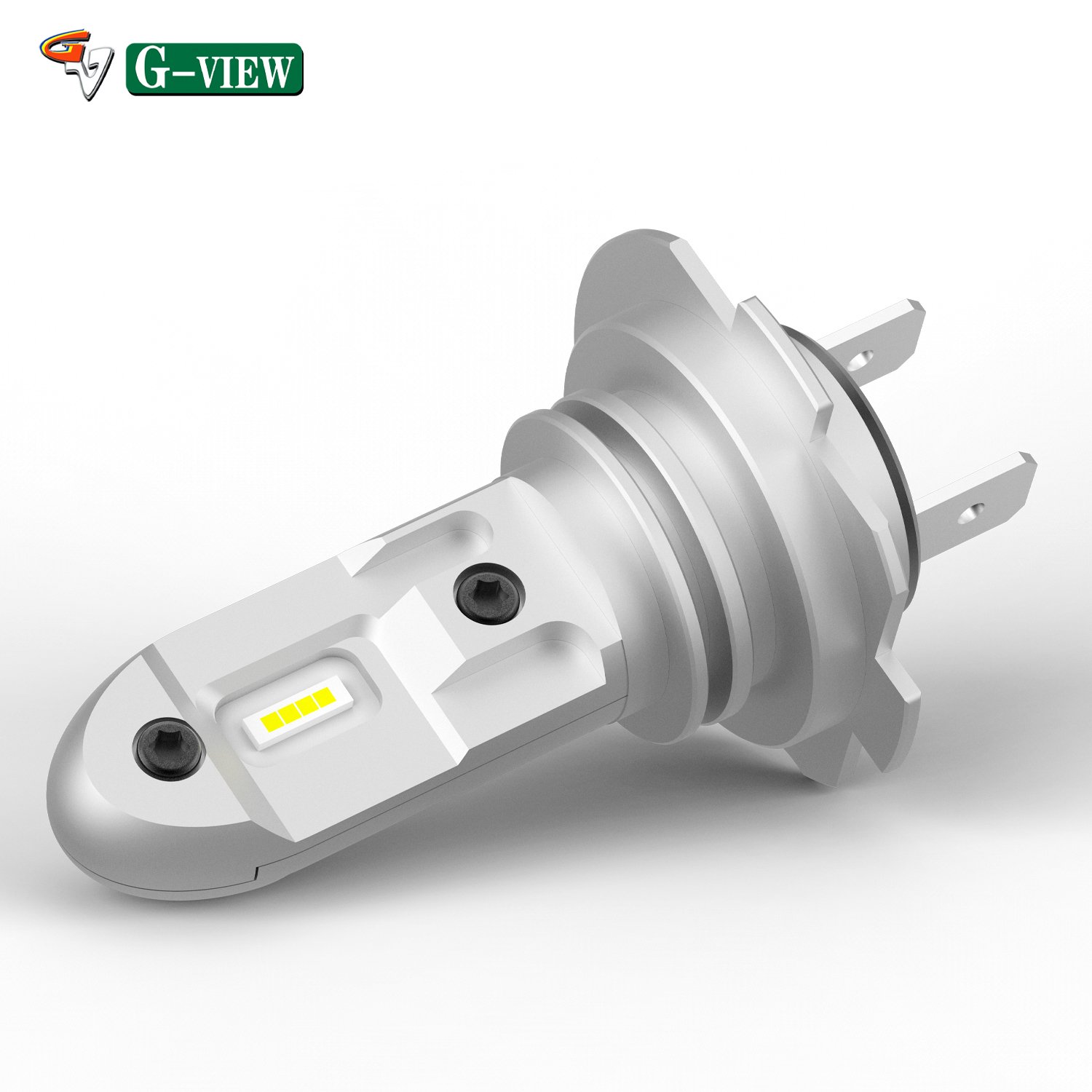 Gview GFO Series H7 LED Bulbs IP68 Waterproof Rate 6063 Aviation Aluminum Car Accessories for Car LED Headlight