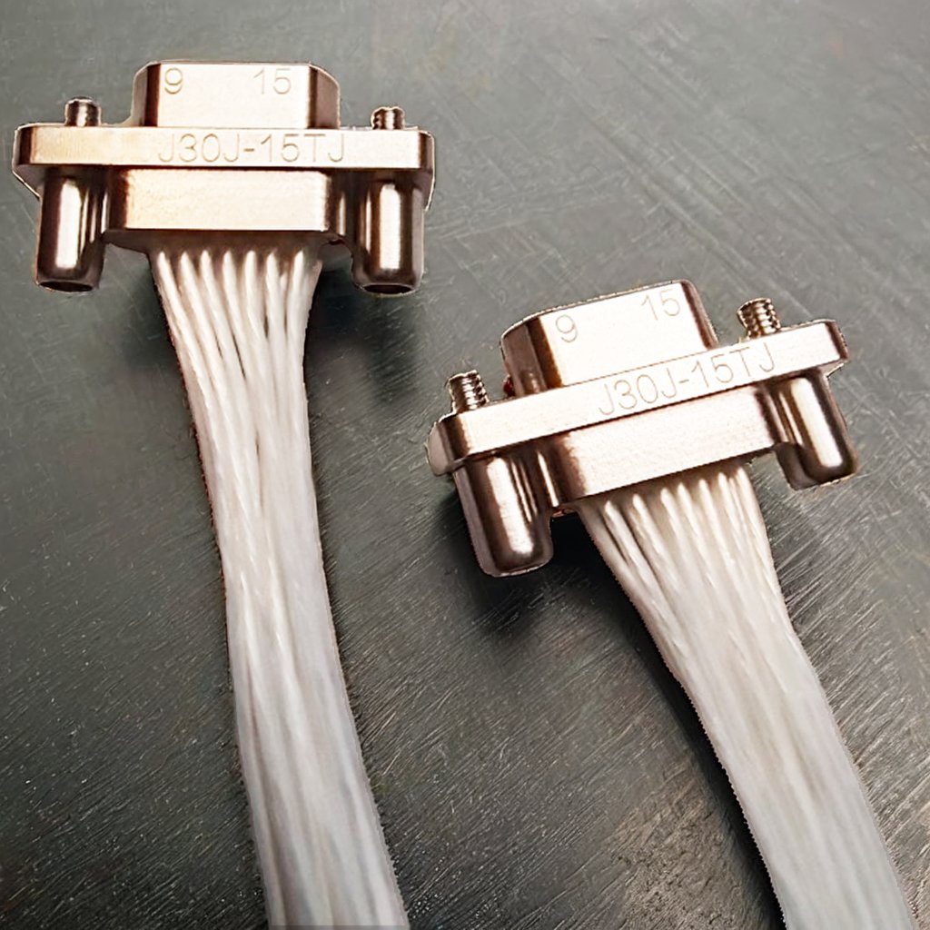J30J Series Micro Rectangular Connector Waterproof Aviation Plug Core J30J-15TJ