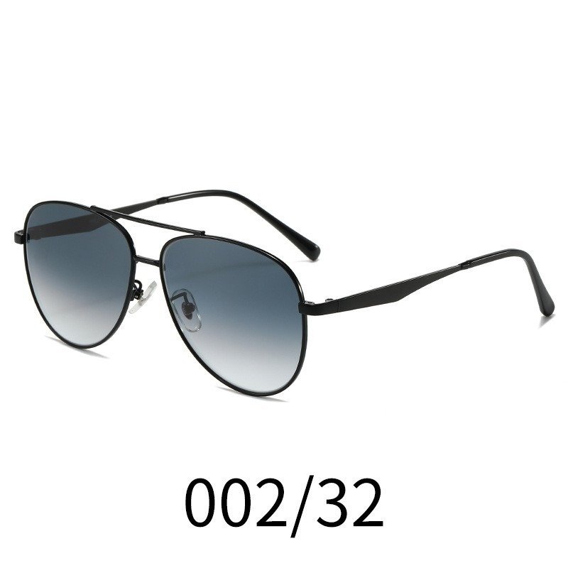 High Quality Double Bridge Luxury Men Famous Design Timeless Classic Sun Glasses Glass Lens Pilot Sunglasses Driving
