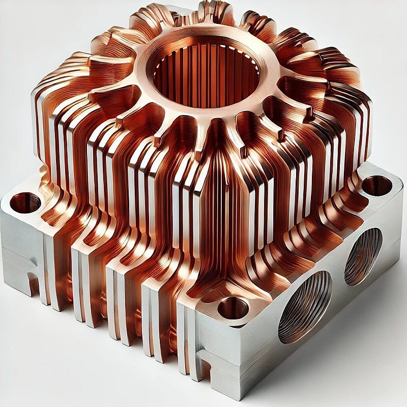 CNC Radiator Stainless Steel Aluminum Copper Iron Processing Automotive Aviation Medical Toys Computer Accessories