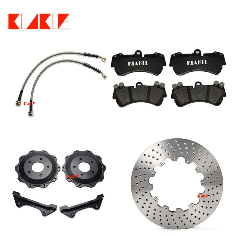 KLAKLE Spare Parts Auto Brake Calipers 18Z Brake Kit for VW MK6 GTI Brake Disc