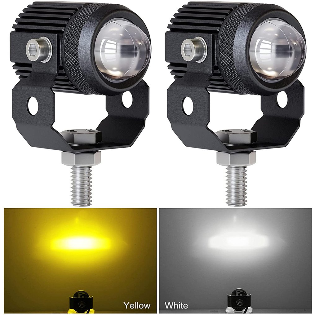 Motoled TD35-Mini Motorcycle LED Projector Lens External High Brightness Spotlight Fog Lamp