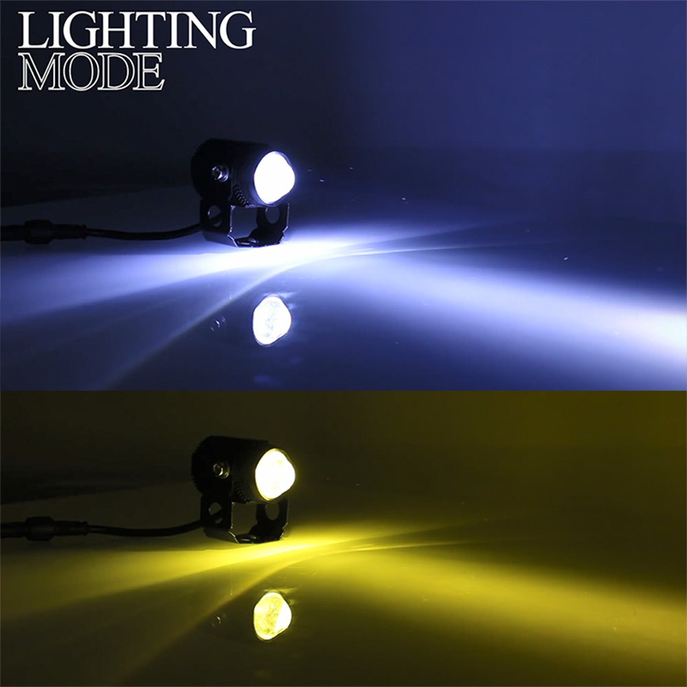Motoled TD35-Mini Motorcycle LED Projector Lens External High Brightness Spotlight Fog Lamp